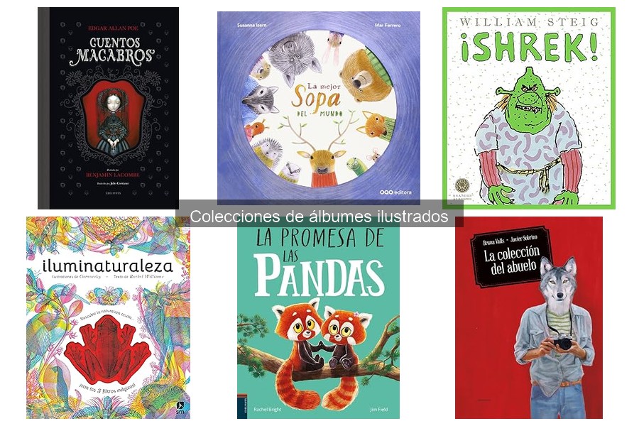 Descubre qué son las colecciones de álbumes ilustrados