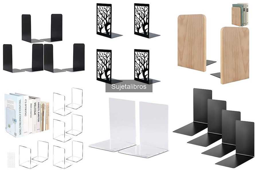 Diferencias entre Sujetalibros Decorativos y Funcionales