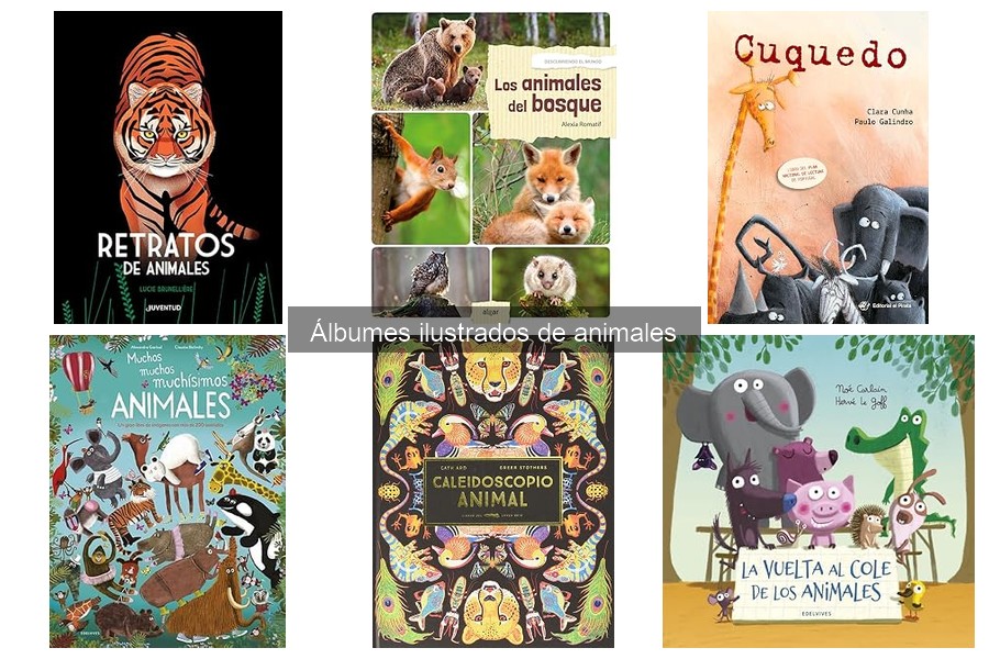 Dónde comprar álbumes ilustrados de animales fácilmente