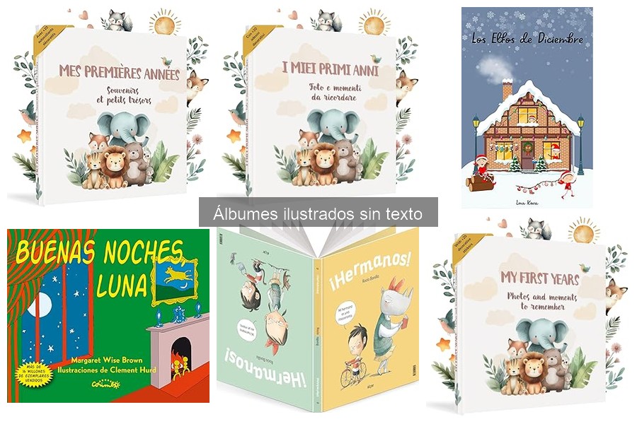 Dónde comprar álbumes ilustrados sin texto online
