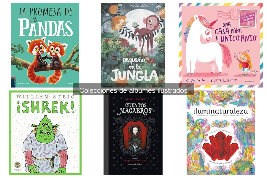 Dónde comprar colecciones de álbumes ilustrados a buen precio