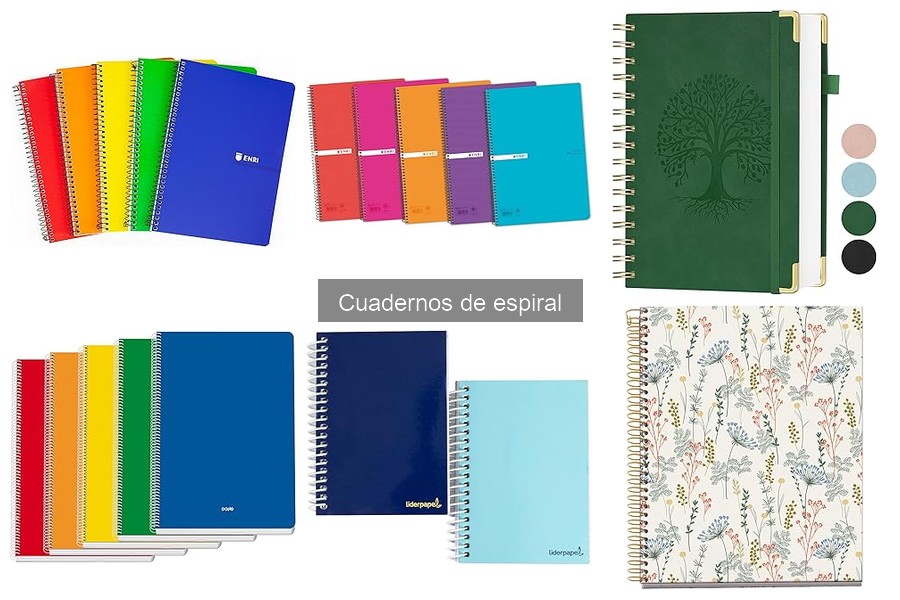 Dónde comprar cuadernos de espiral a buen precio