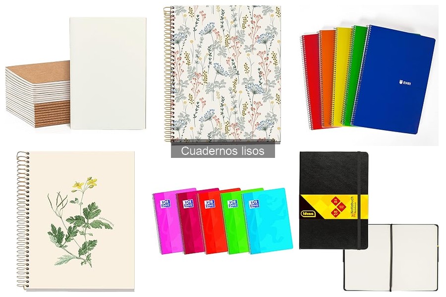 Dónde comprar cuadernos lisos a buen precio: mejores opciones