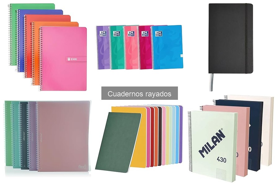 Dónde comprar cuadernos rayados online: Mejores opciones