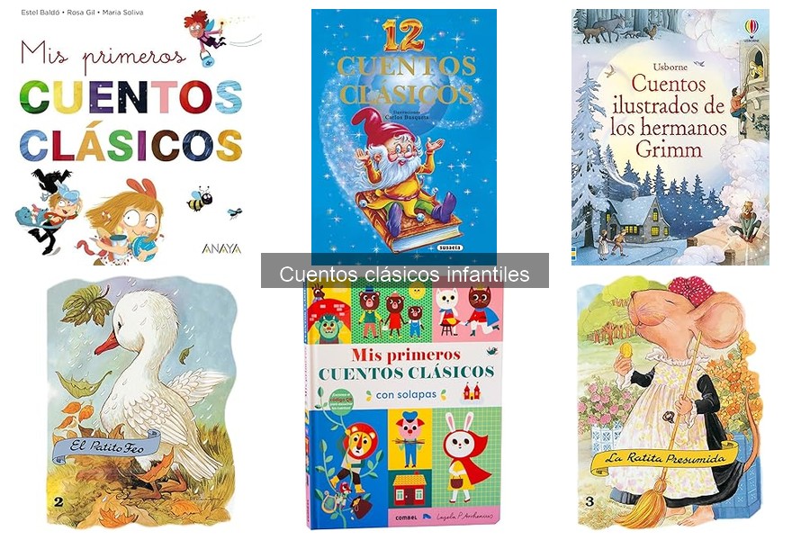 Dónde comprar cuentos clásicos infantiles en oferta