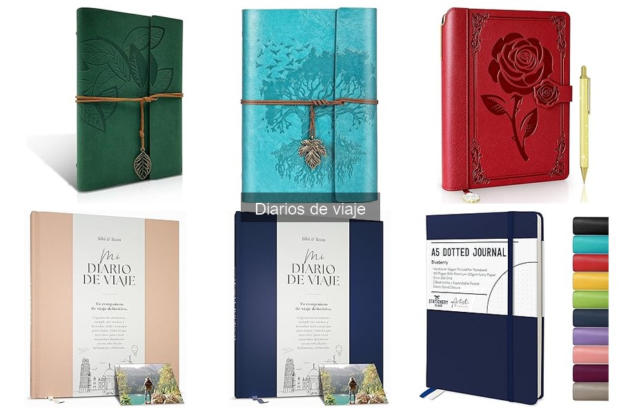 Dónde comprar diarios de viaje de calidad