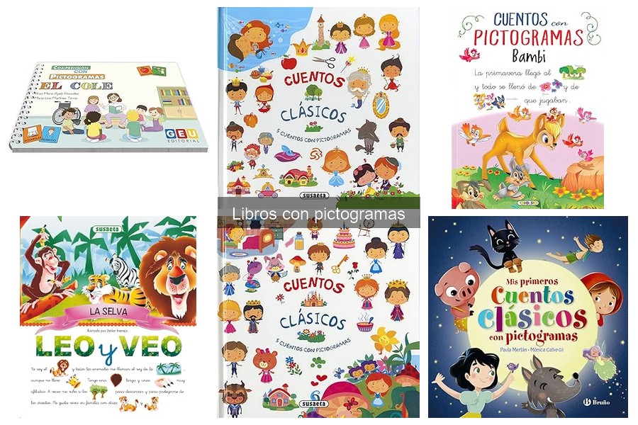 Dónde comprar libros con pictogramas a buen precio