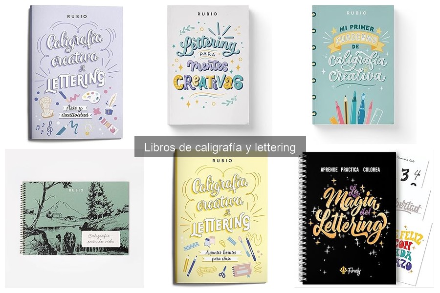 Dónde comprar libros de caligrafía y lettering en 2023