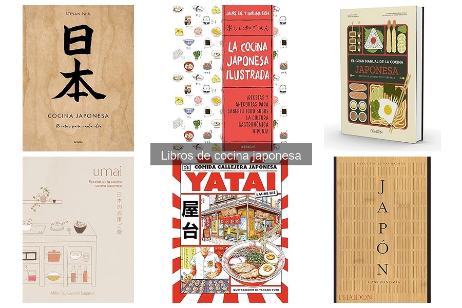 Dónde comprar libros de cocina japonesa a buen precio