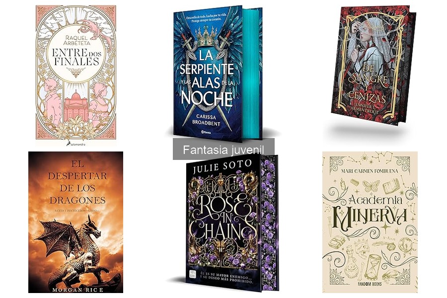 Dónde comprar libros de fantasía juvenil en oferta