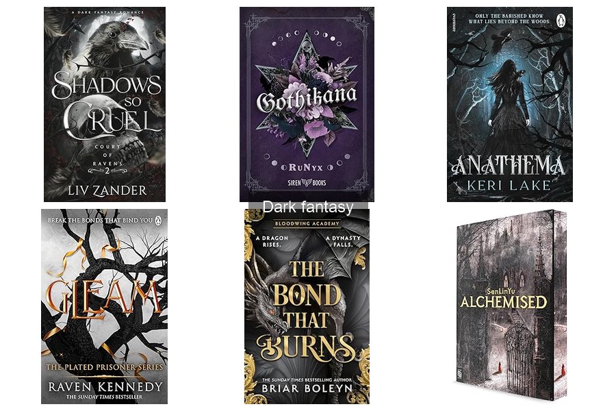 Dónde comprar libros de fantasía oscura en línea