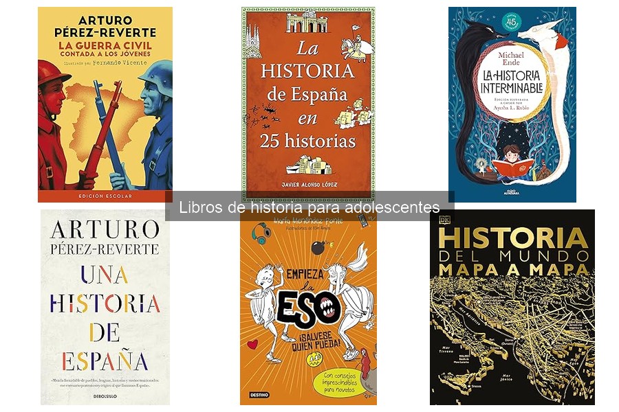 Dónde comprar libros de historia para adolescentes en 2023