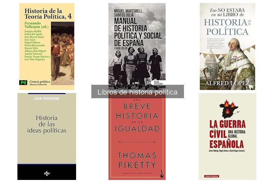 Dónde comprar libros de historia política online fácilmente