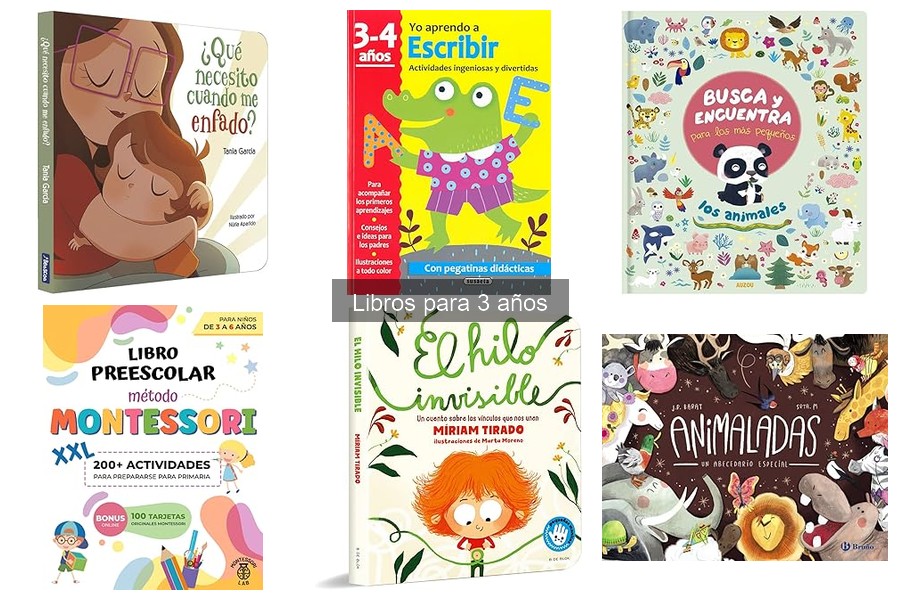 Dónde comprar libros para niños de 3 años: Guía completa