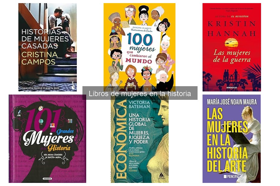 Dónde comprar libros sobre mujeres en la historia