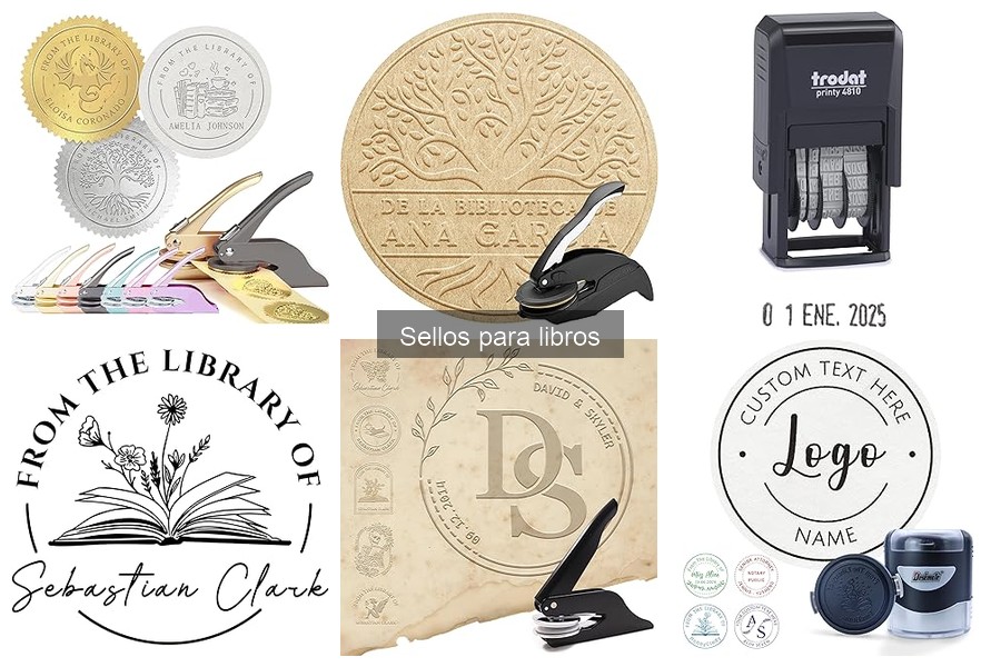Dónde comprar sellos para libros en línea - Mejores opciones