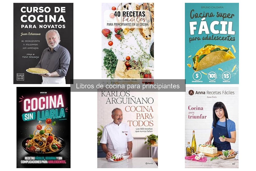 Efectividad de los libros de cocina para principiantes