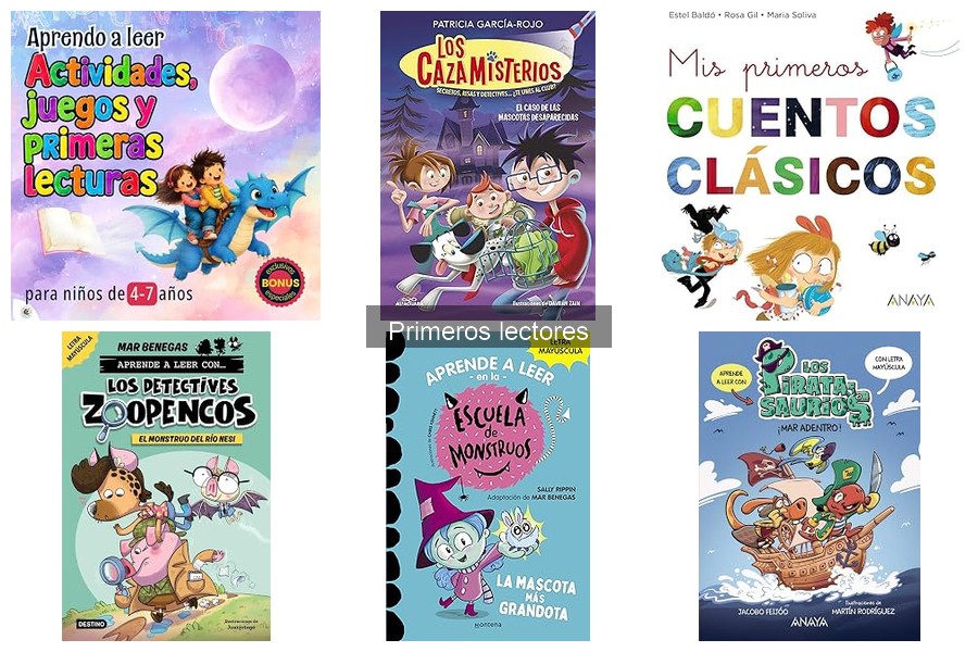 Errores al elegir libros para primeros lectores