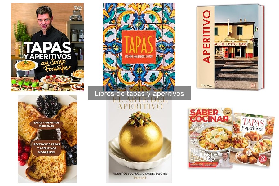 Errores comunes al elegir libros de tapas y aperitivos