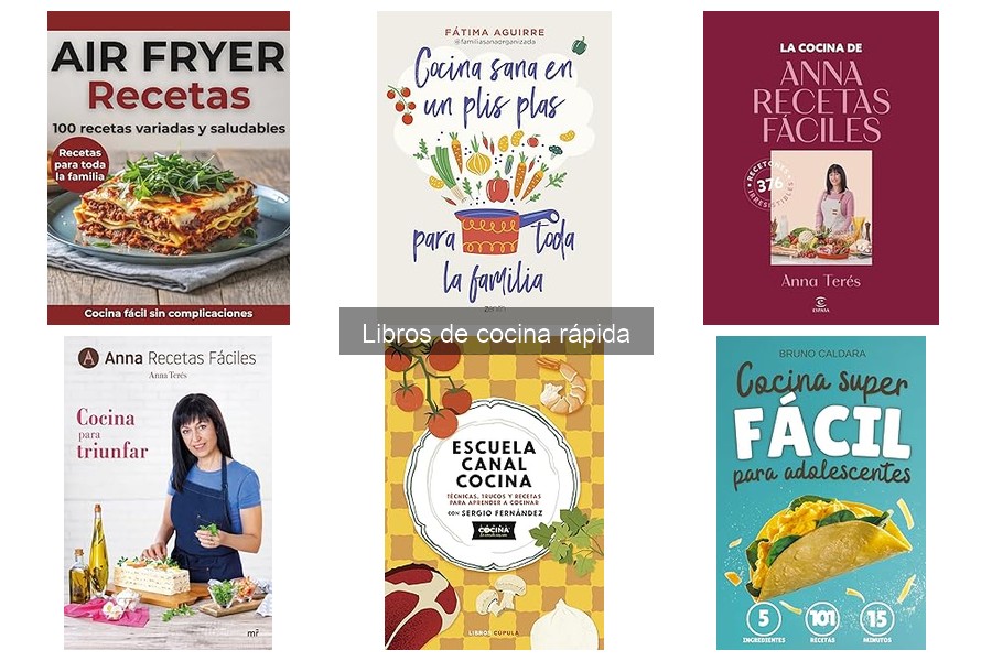Errores comunes al seguir recetas de libros de cocina rápida