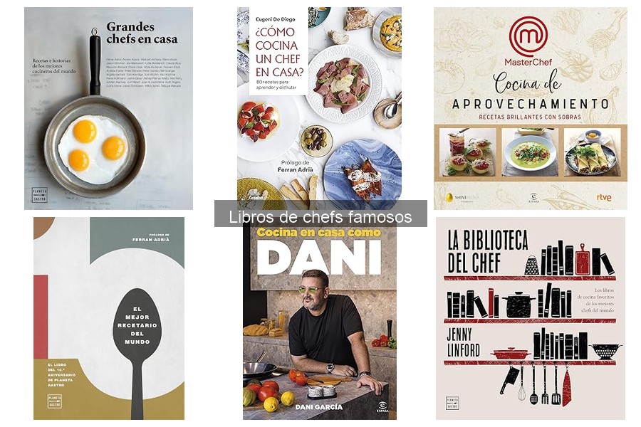 Errores comunes al usar libros de chefs famosos