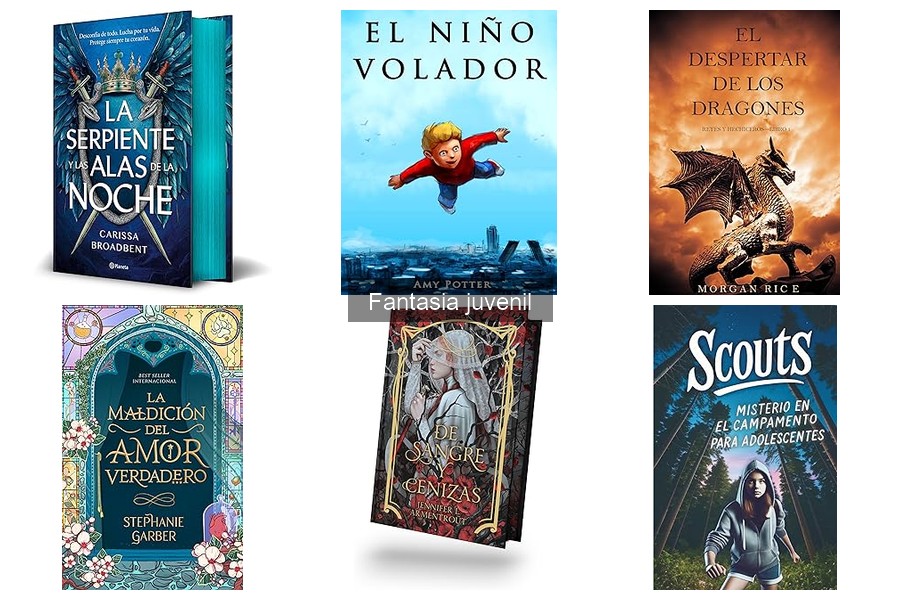 Fomenta la lectura en adolescentes con fantasía juvenil