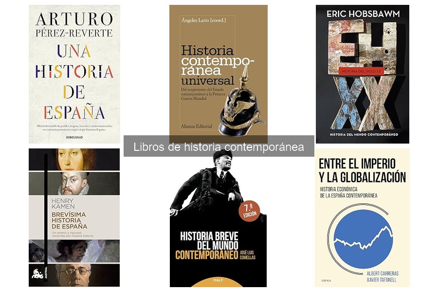 Guía de compra de libros de historia contemporánea