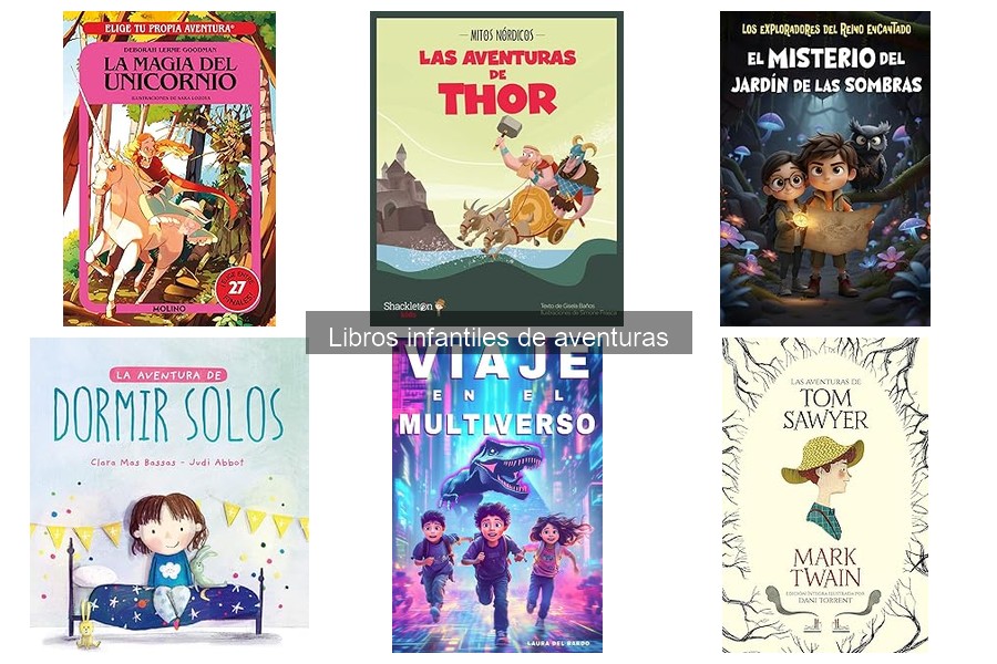 Guía de compra de libros infantiles de aventuras