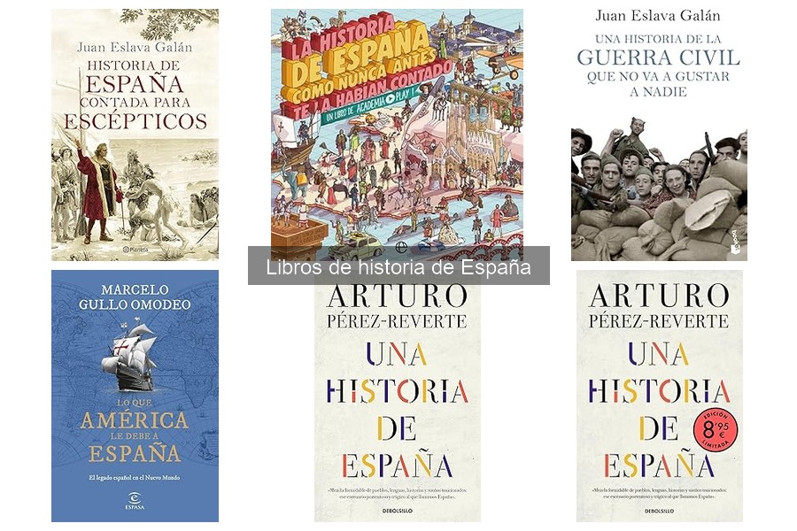 Guía de compra de los mejores libros de historia de España