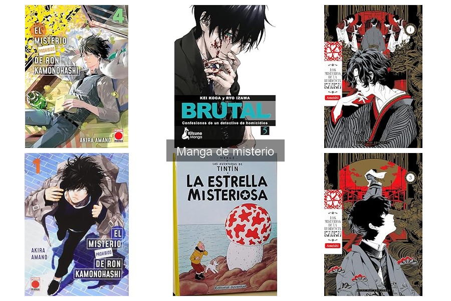 Guía de compra de mangas de misterio en Amazon
