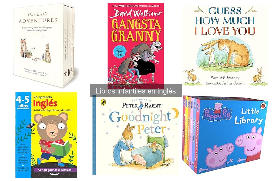 Guía para elegir libros infantiles en inglés para 4-5 años