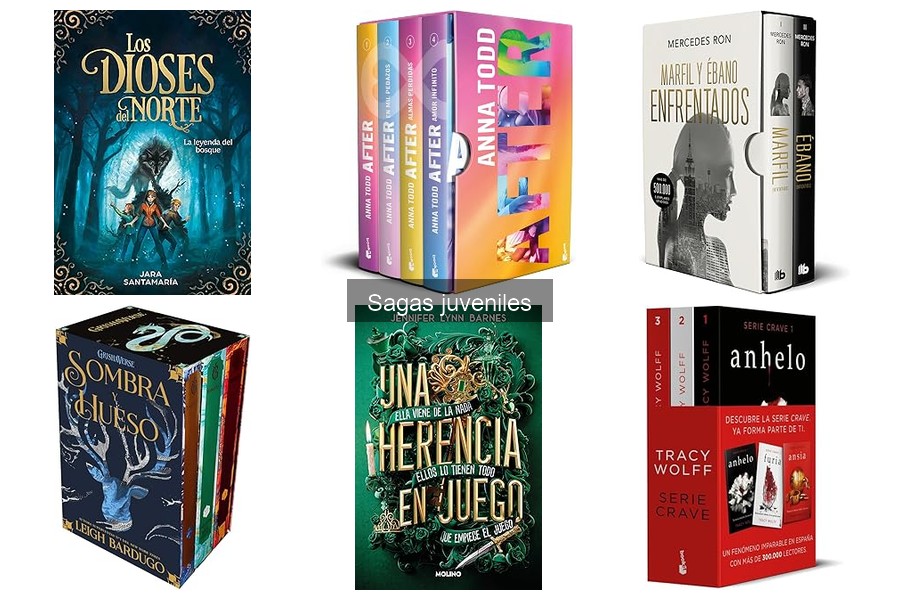 Guía para elegir sagas juveniles según la edad