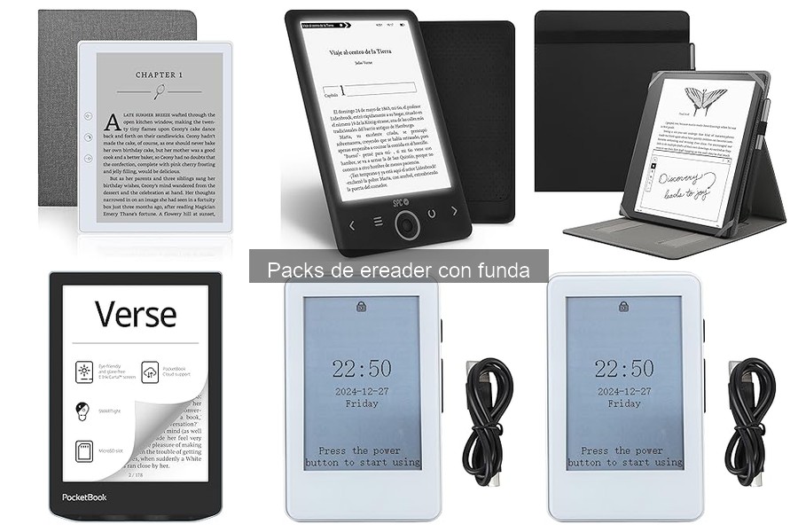 Guía para elegir un pack de ereader con funda