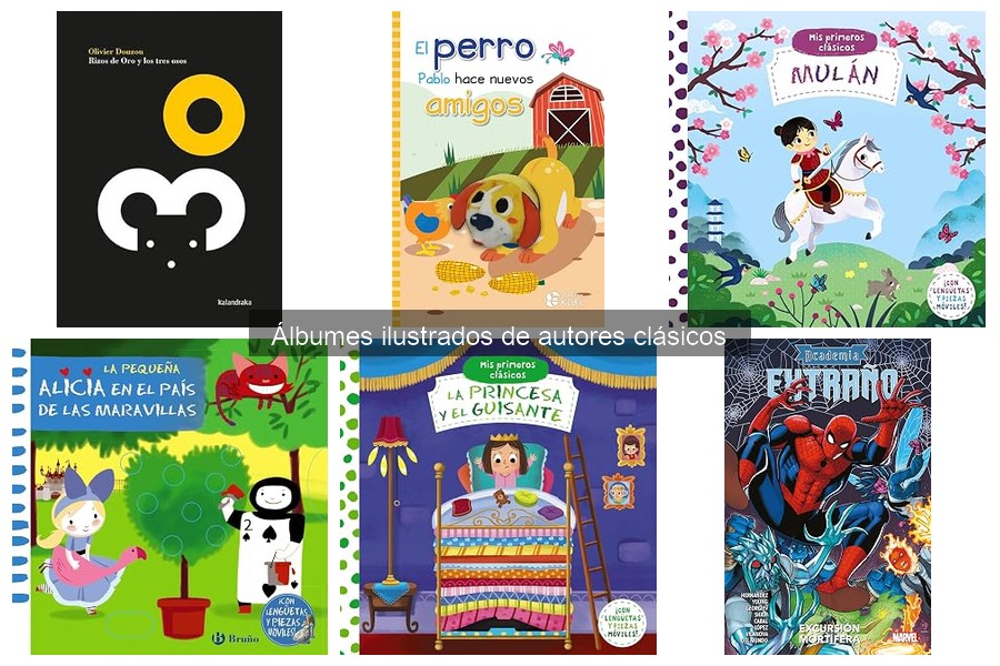 Historias populares en álbumes ilustrados clásicos