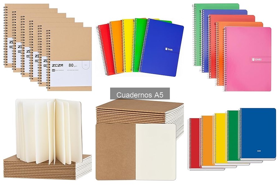 Ideas creativas para aprovechar tus cuadernos A5