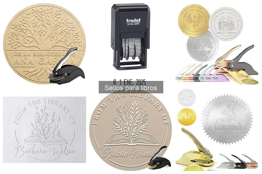 Ideas Creativas para Usar Sellos en Libros