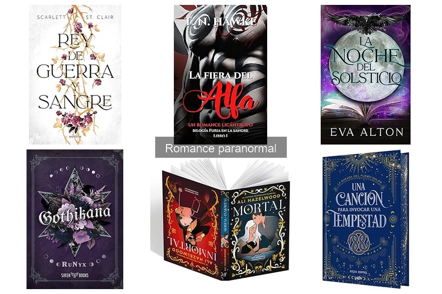Las mejores sagas de romance paranormal que no te puedes perder