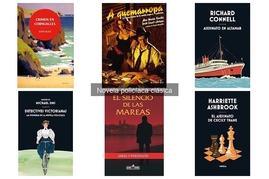 Las novelas policíacas clásicas más recomendadas