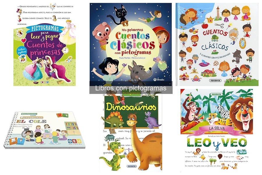 Libros con pictogramas para enseñar a leer efectivamente