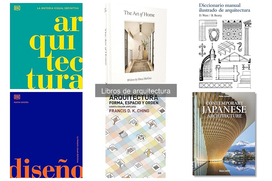 Libros de arquitectura para estudiantes de diseño