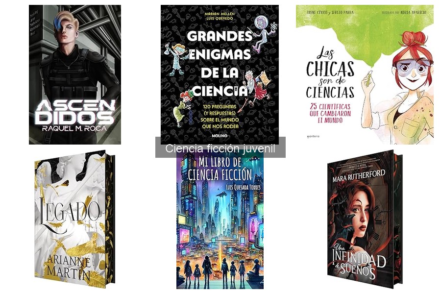 Libros de ciencia ficción juvenil: dónde comprarlos con descuento