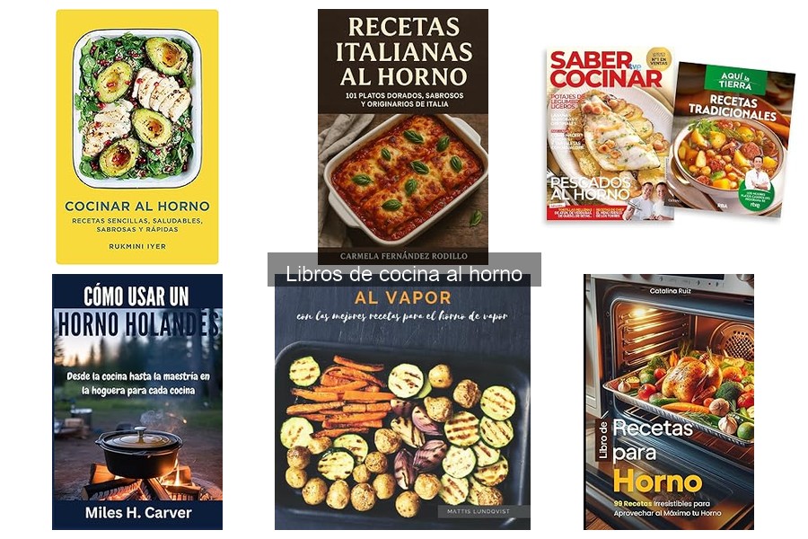 Libros de cocina al horno para principiantes: ¡empieza a cocinar!