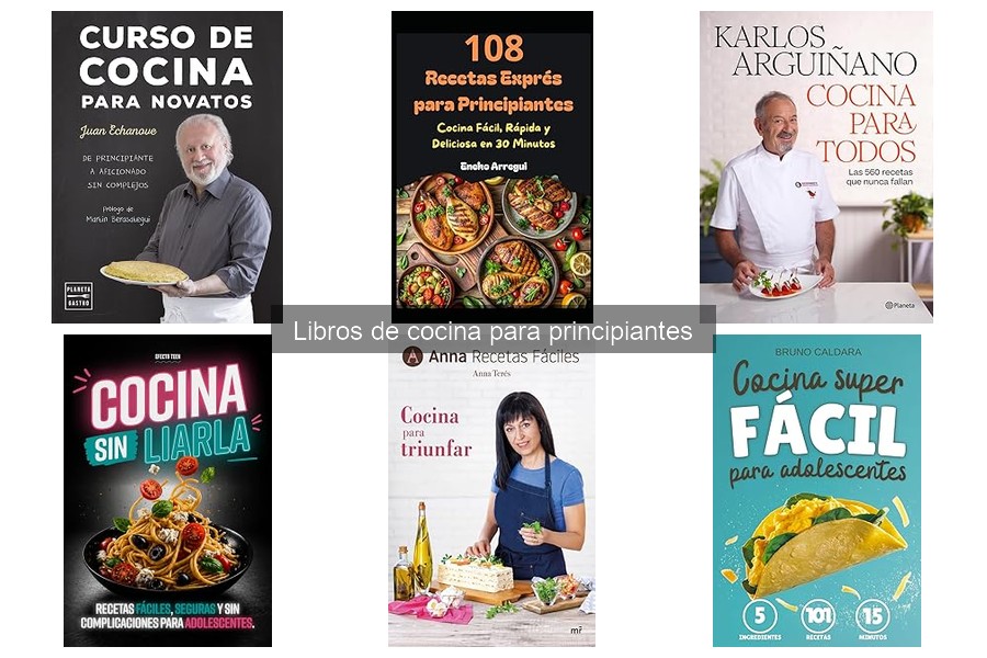 Libros de cocina para principiantes centrados en nutrición