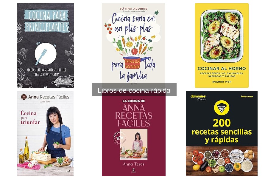 Libros de cocina rápida para dietas específicas