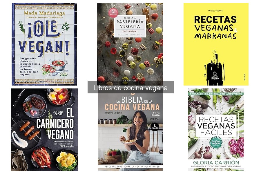 Libros de cocina vegana baratos: Dónde comprarlos