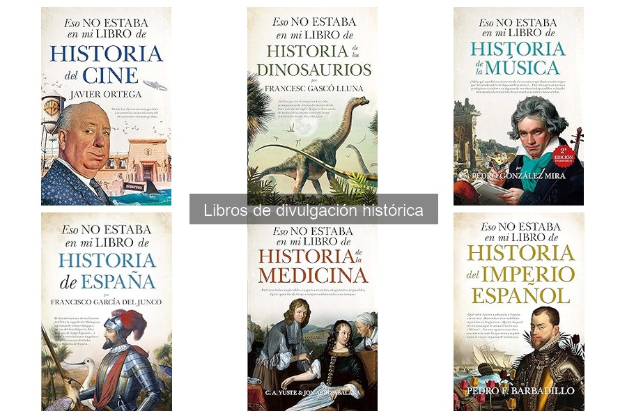 Libros de divulgación histórica sobre la historia contemporánea