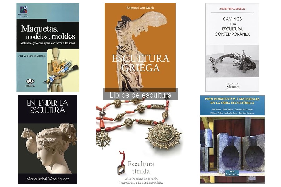 Libros de escultura recomendados por artistas famosos