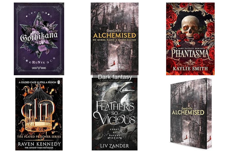 Libros de fantasía oscura basados en mitología