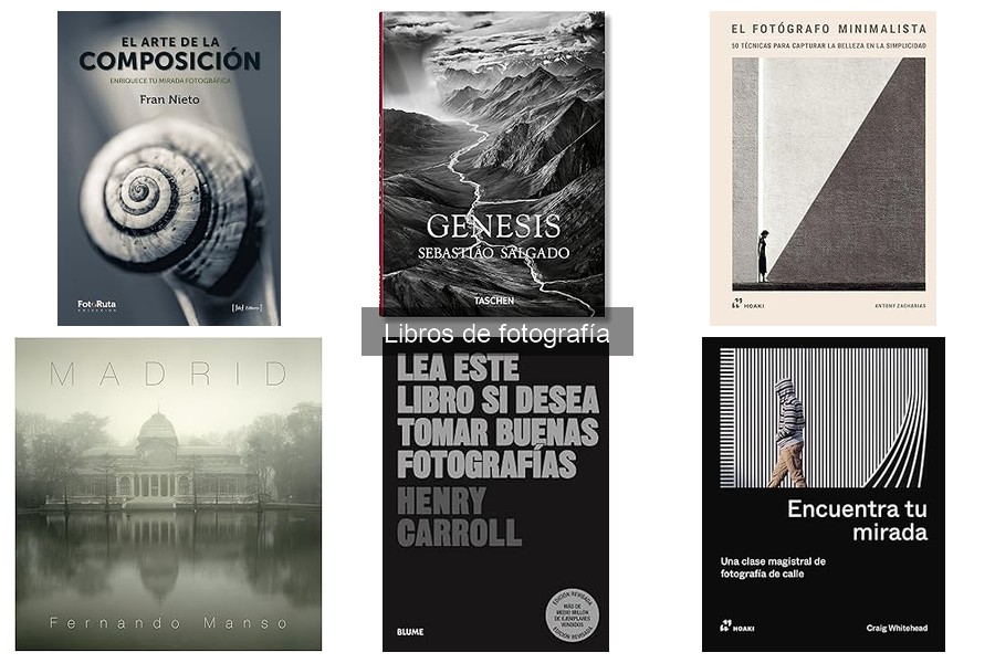 Libros de fotografía recomendados por fotógrafos profesionales