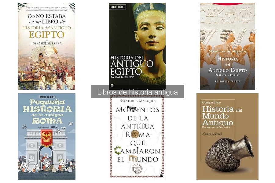 Libros de historia antigua recomendados para estudiantes